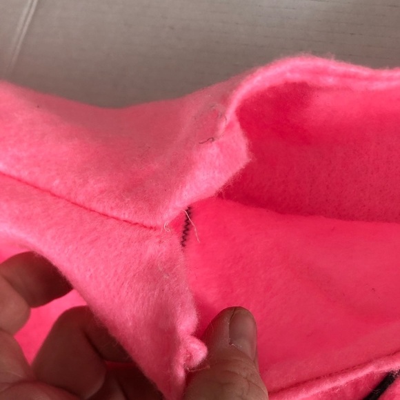 Vtg Handmade Halloween Pink and Black Poodle Skirt - Picture 6 of 11